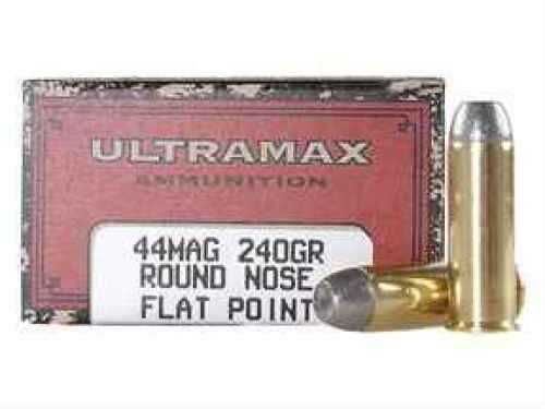 44 Rem Mag 240 Grain Lead 50 Rounds ULTRAMAX Ammunition Magnum